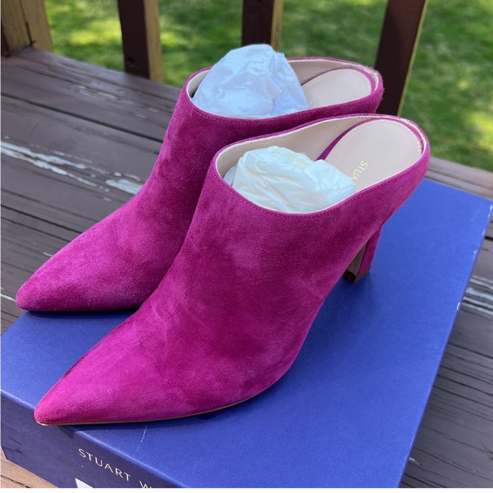 Stuart Weitzman Authentic Camila Pointed-Toe Slid… - image 3